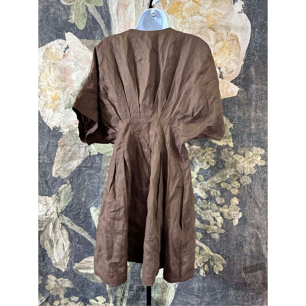 New Anthropologie The Tobie Button-Front Pleated … - image 6